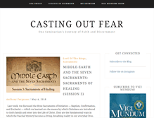 Tablet Screenshot of castingoutfear.org